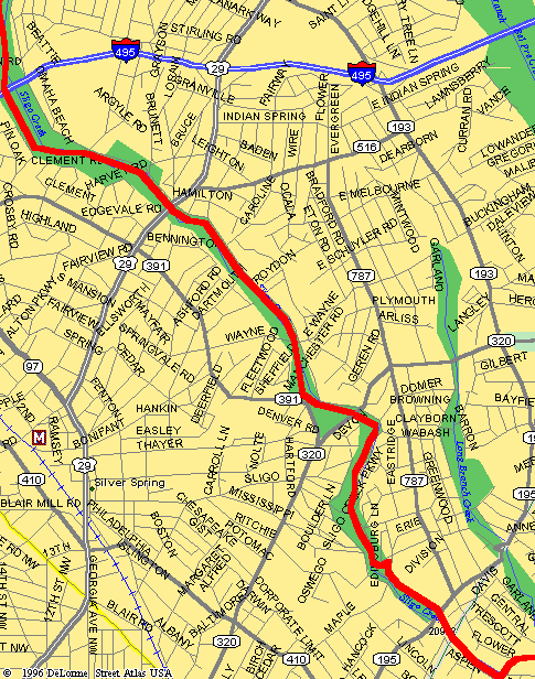 Map of Trail